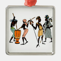 Ornamento colgante del estilo tribal africano