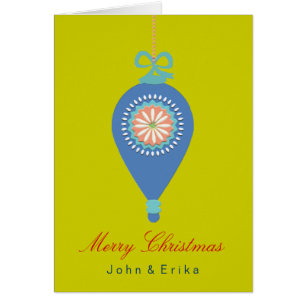 Ornamento colgante ~ Tarjeta