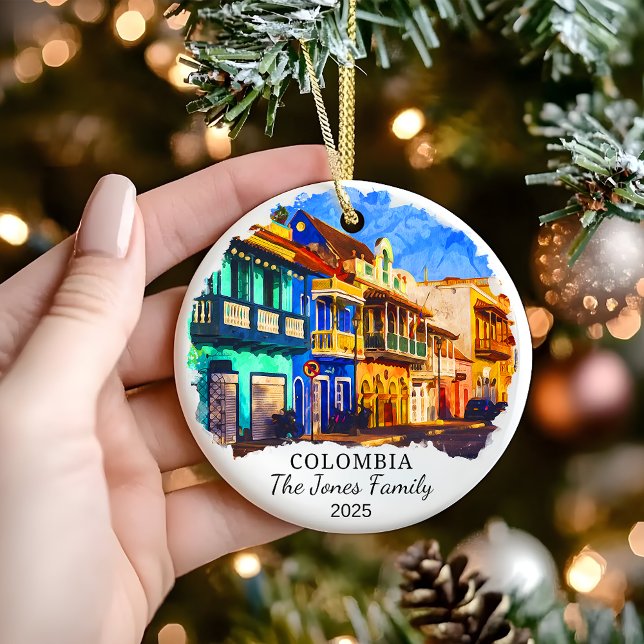 Ornamento Colombia personalizado, regalo de Sudamé (Subido por el creador)