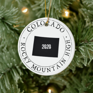 Ornamento Colorado Personalizado