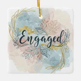 Ornamento comprometido con foto personalizada