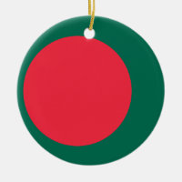 Ornamento con bandera de Bangladesh