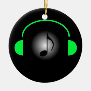 Ornamento con clase de la música