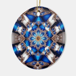 Ornamento con diseño de colores argentinos