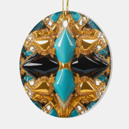 Ornamento con diseño de colores de Bahamas