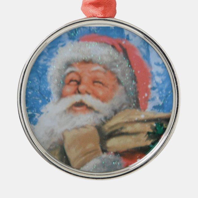 Ornamento Con Santa (Frente)