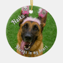 Ornamento conmemorativo de mascota