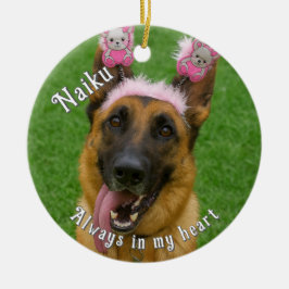 Ornamento conmemorativo de mascota