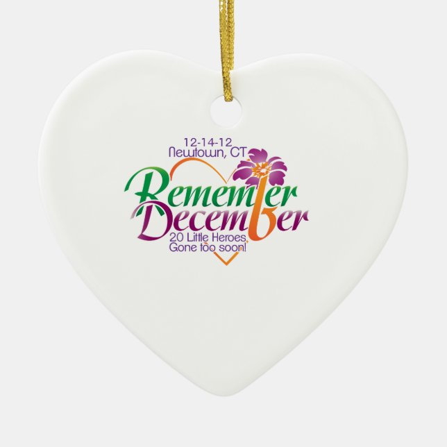 Ornamento conmemorativo de Newtown (Frente)