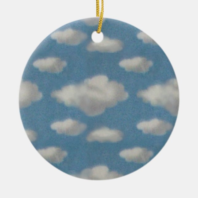 Ornamento conmemorativo de nubes (Frente)