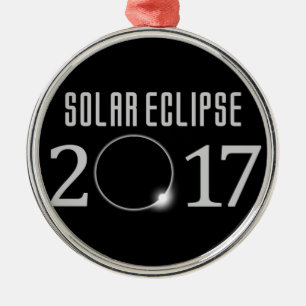 Ornamento conmemorativo del eclipse solar 2017