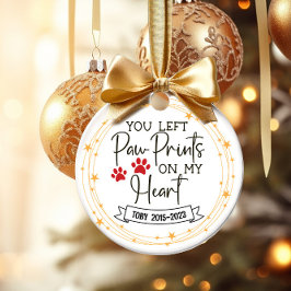 Ornamento conmemorativo del perro