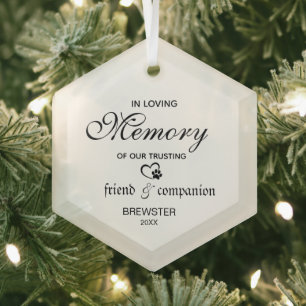 Ornamento conmemorativo mascota - ¡Homenaje Person