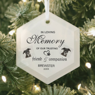 Ornamento conmemorativo mascota - ¡Personalizado d