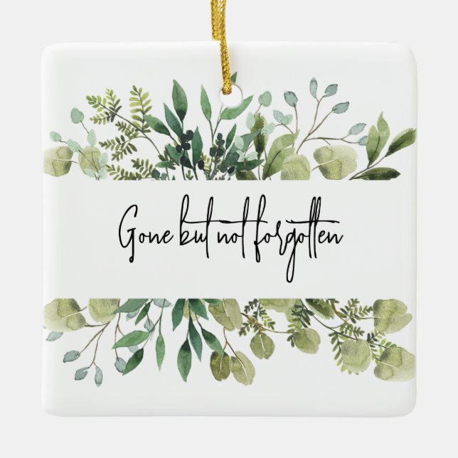 Ornamento conmemorativo personalizado (Anverso)