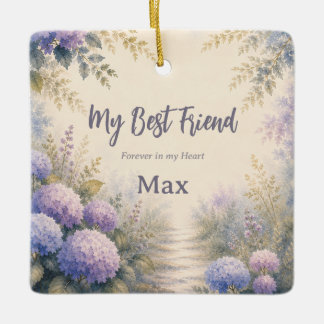 Ornamento conmemorativo personalizado para mascota