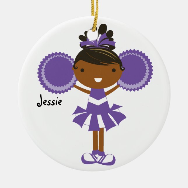 Ornamento conocido de encargo de la animadora (Frente)