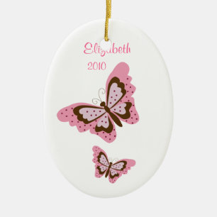 Ornamento conocido personalizado MARIPOSA del