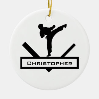 Ornamento conocido personalizado retroceso del