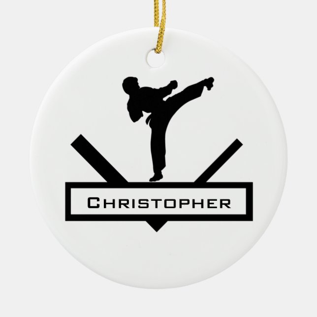 Ornamento conocido personalizado retroceso del (Frente)