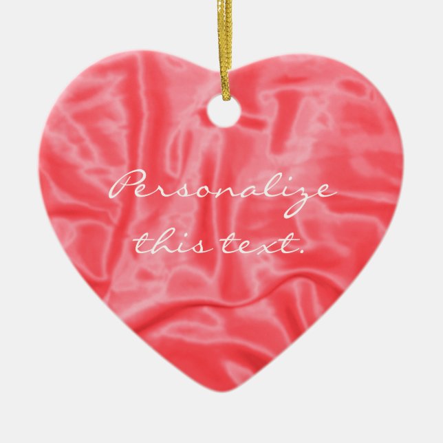 Ornamento Coral Satin-Christmas (Frente)