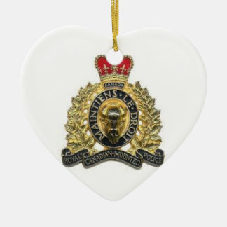 Ornamento corazón heart rcmp