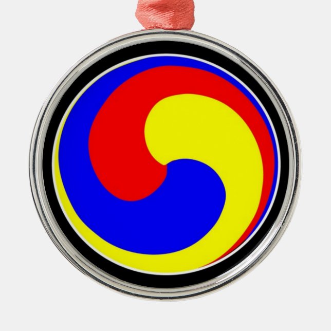 Ornamento coreano tricolor (Frente)