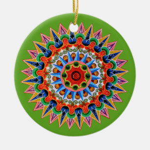 Ornamento costarricense de rueda de OxcartWheel