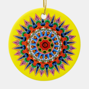 Ornamento costarricense de rueda de OxcartWheel