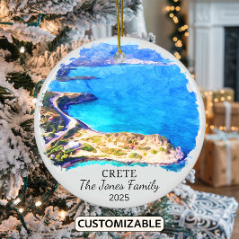 Ornamento cretense personalizado, Grecia