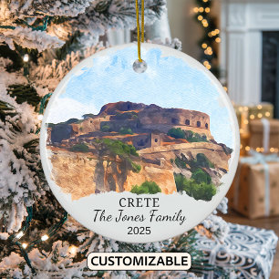 Ornamento cretense personalizado, Grecia