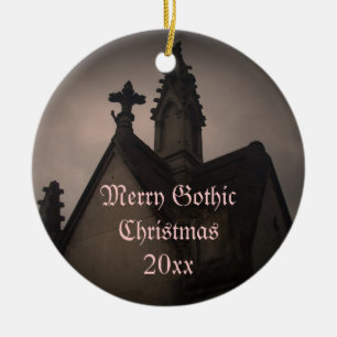 Ornamento criptográfico de Navidades góticos de Me