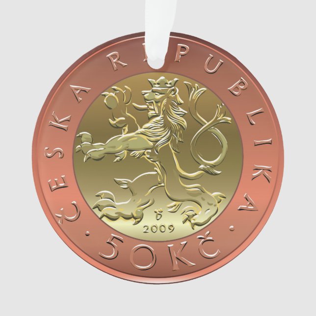 Ornamento crónico de Checoslovaquia (Anverso)