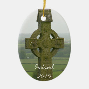 Ornamento cruzado del navidad de Irlanda