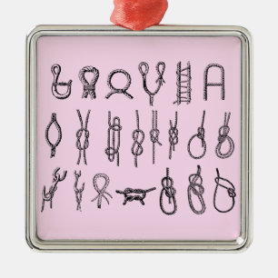 Ornamento cuadrado con los nudos