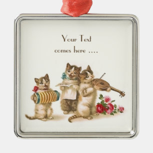 Ornamento cuadrado premium de Caterwauling