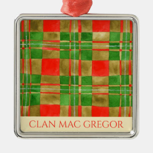 Ornamento cuadrado premium de CLAN MAC GREGOR