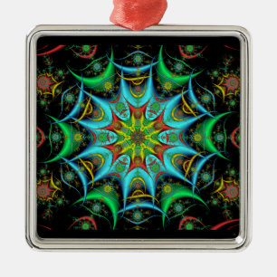Ornamento cuadrado superior #5 del caleidoscopio