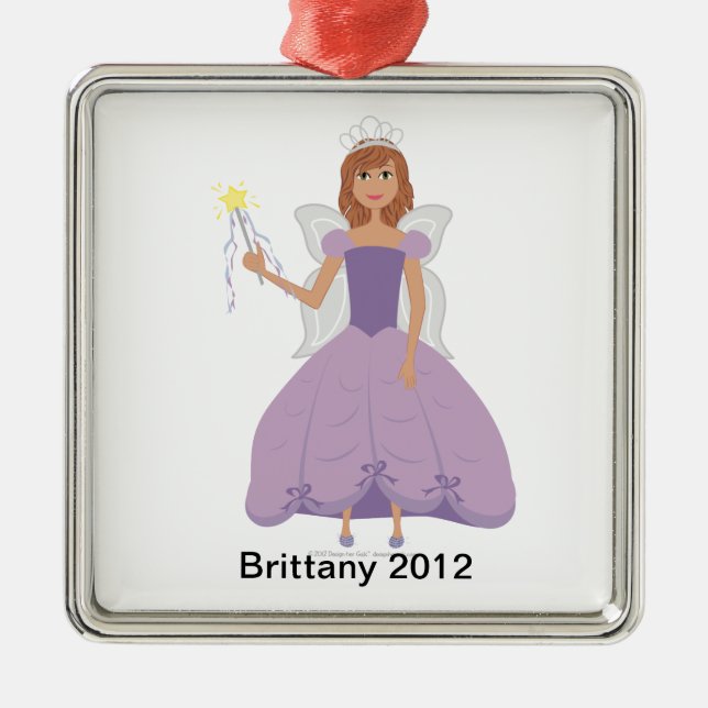 Ornamento cuadrado superior de DHG (2") (Frente)