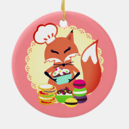 Ornamento culinario del navidad de la panadería