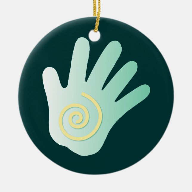 Ornamento curativo de la mano (Frente)