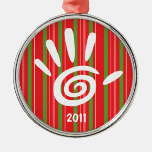 Ornamento curativo de la mano del terapeuta del