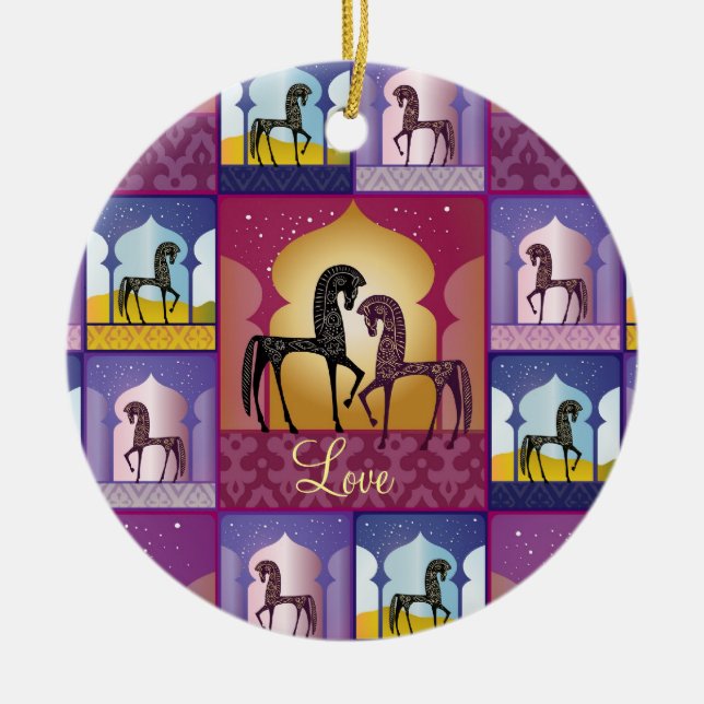 Ornamento de 1001 noches árabes (navidad) (Frente)