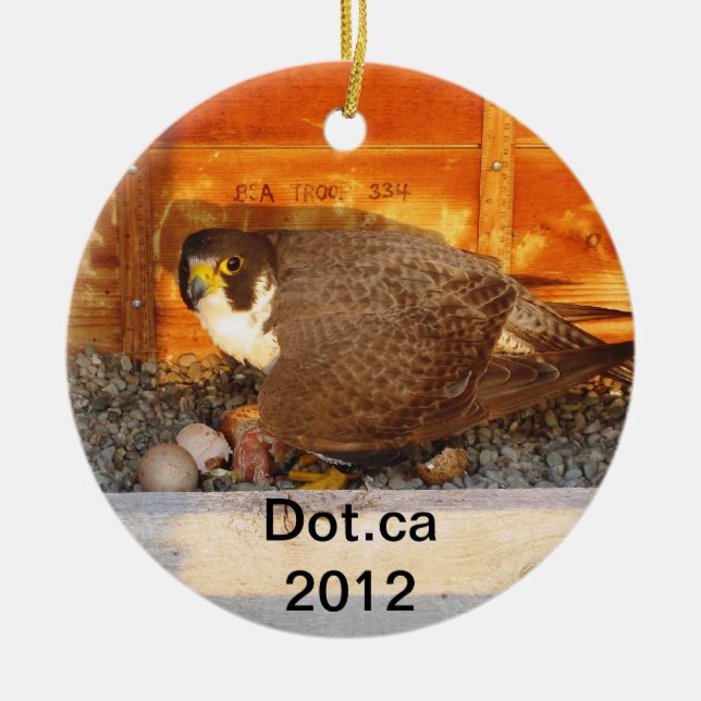 Ornamento de 2012 Dot.ca (Frente)