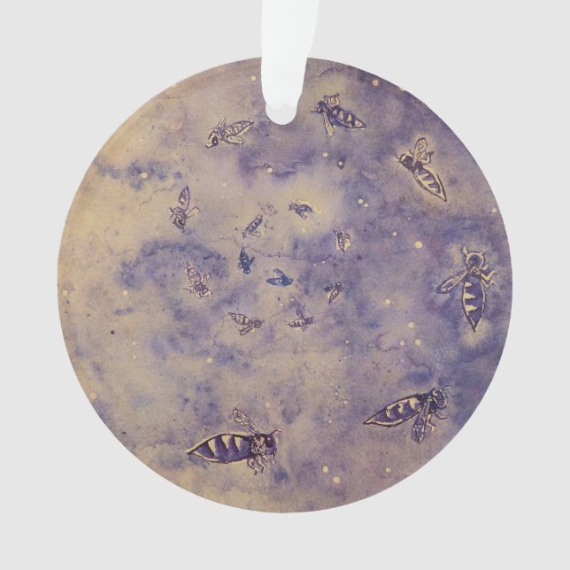 Ornamento de abejas espaciales (Anverso)