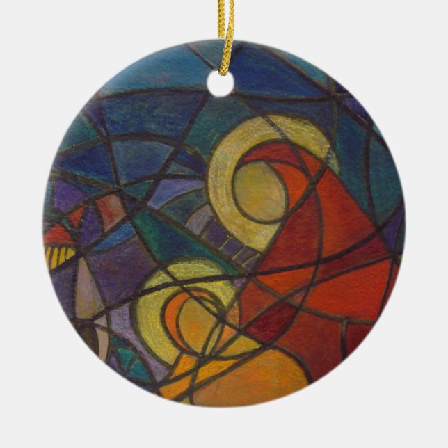 Ornamento de Abrazo de Amor (Frente)