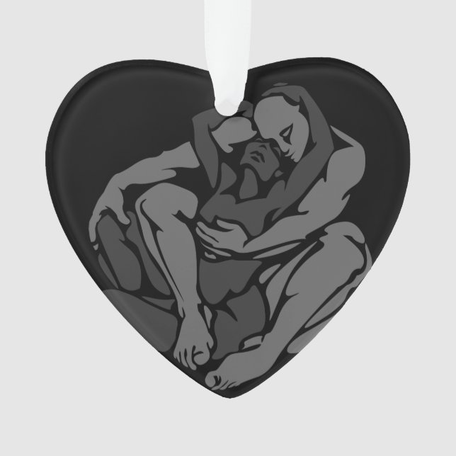 Ornamento de abrazos - Regalos de amor personaliza (Anverso)