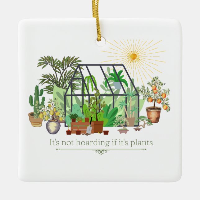 Ornamento de acaparamiento de sol/planta (Anverso)