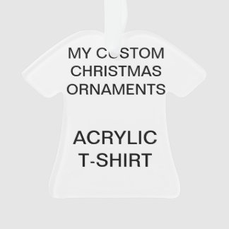Ornamento de acrílico de encargo del árbol de