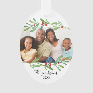 Ornamento de acrílico simple de las bayas el |